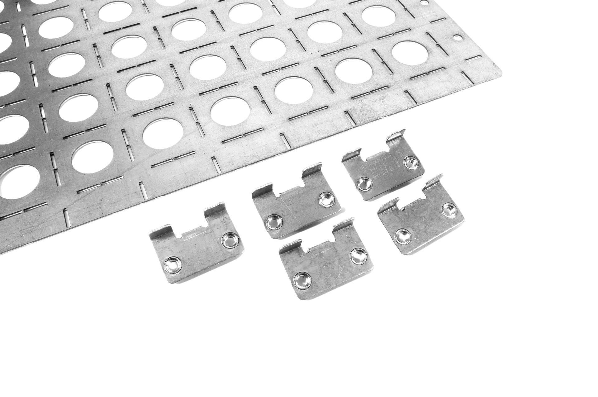 Комплект боковых монтажных панелей 19" (В400 × Г300) с уголками для крепления оборудования