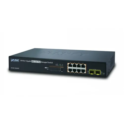Коммутатор Planet WGSD-10020HP (1000 Base-TX (1000 мбит/с), 2 SFP порта) Коммутатор Planet WGSD-10020HP (1000 Base-TX (1000 мбит/с), 2 SFP порта)