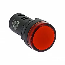 AD16-22HS красная 24В DC EKF