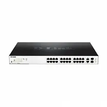 Коммутатор D-link DGS-1100-26MPP/B1A/C1A DGS-1100-26MPP/C1A (1000 Base-TX (1000 мбит/с), Без SFP портов)