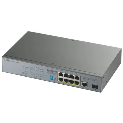 Коммутатор Zyxel GS1300-10HP GS1300-10HP-EU0101F (1000 Base-TX (1000 мбит/с), 1 SFP порт)