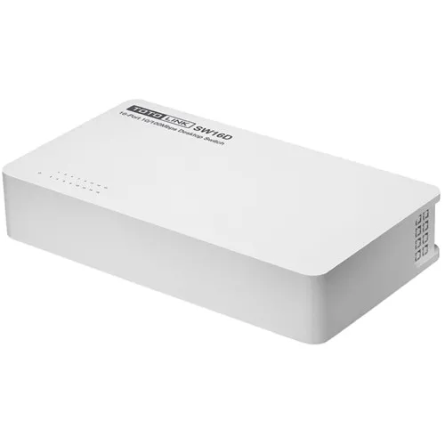 Коммутатор TOTOLINK SW16D (100 Base-TX (100 мбит/с), Без SFP портов) Коммутатор TOTOLINK SW16D (100 Base-TX (100 мбит/с), Без SFP портов)