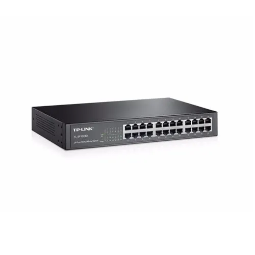 Коммутатор TP-Link TL-SF1024D (100 Base-TX (100 мбит/с), Без SFP портов)