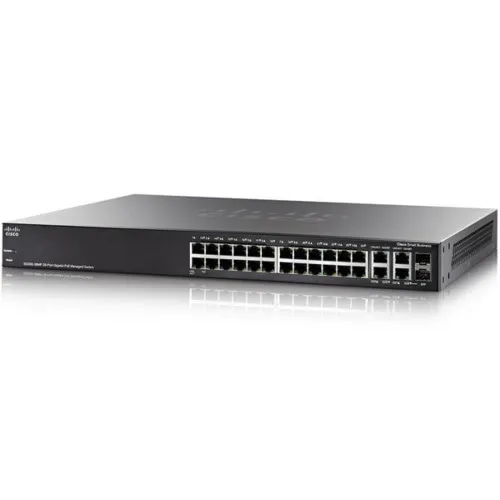 Коммутатор Cisco SB SG350-28MP-K9-EU (1000 Base-TX (1000 мбит/с), 2 SFP порта) Коммутатор Cisco SB SG350-28MP-K9-EU (1000 Base-TX (1000 мбит/с), 2 SFP порта)