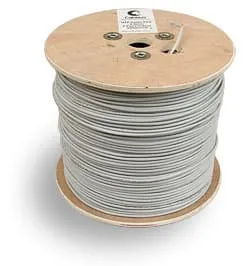 Cabeus UUTP-2P-Cat.5e-SOLID-GY