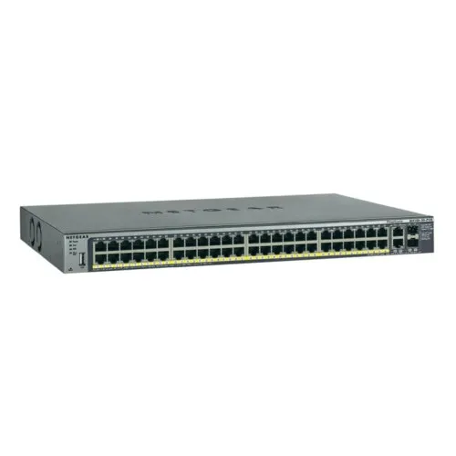 Коммутатор NETGEAR FSM7250P-100NES (1000 Base-TX (1000 мбит/с), 2 SFP порта) Коммутатор NETGEAR FSM7250P-100NES (1000 Base-TX (1000 мбит/с), 2 SFP порта)