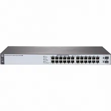Коммутатор HPE 1820-24G-PoE+ (185W) Switch J9983A (1000 Base-TX (1000 мбит/с), 2 SFP порта)