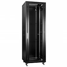 Шкаф телекоммуникационный напольный Cabeus SH-05C-37U60/100-BK 19" 37U 600x1000мм