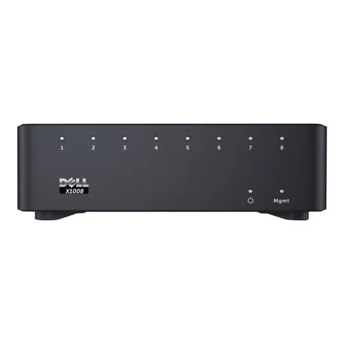 Коммутатор Dell Networking X1008P 210-AEIR (Без SFP портов) Коммутатор Dell Networking X1008P 210-AEIR (Без SFP портов)