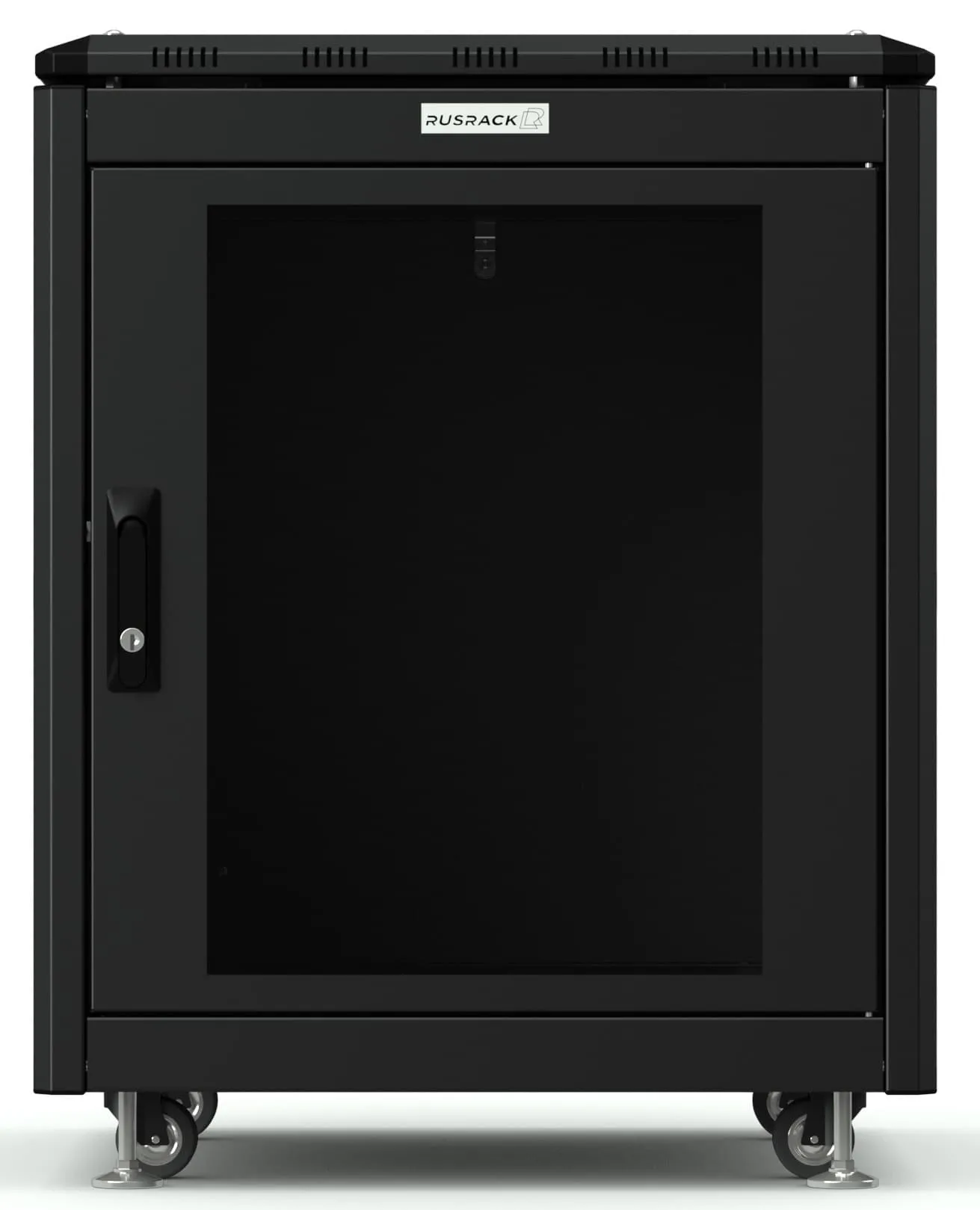 RUSRACK напольный 12U 600х600 черный RUSRACK напольный 12U 600х600 черный