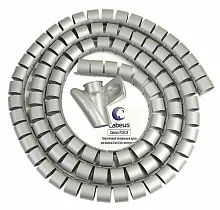Пластиковый спиральный рукав для кабеля д.25 мм (2 м) и инструмент ST-25 Cabeus pcb 25