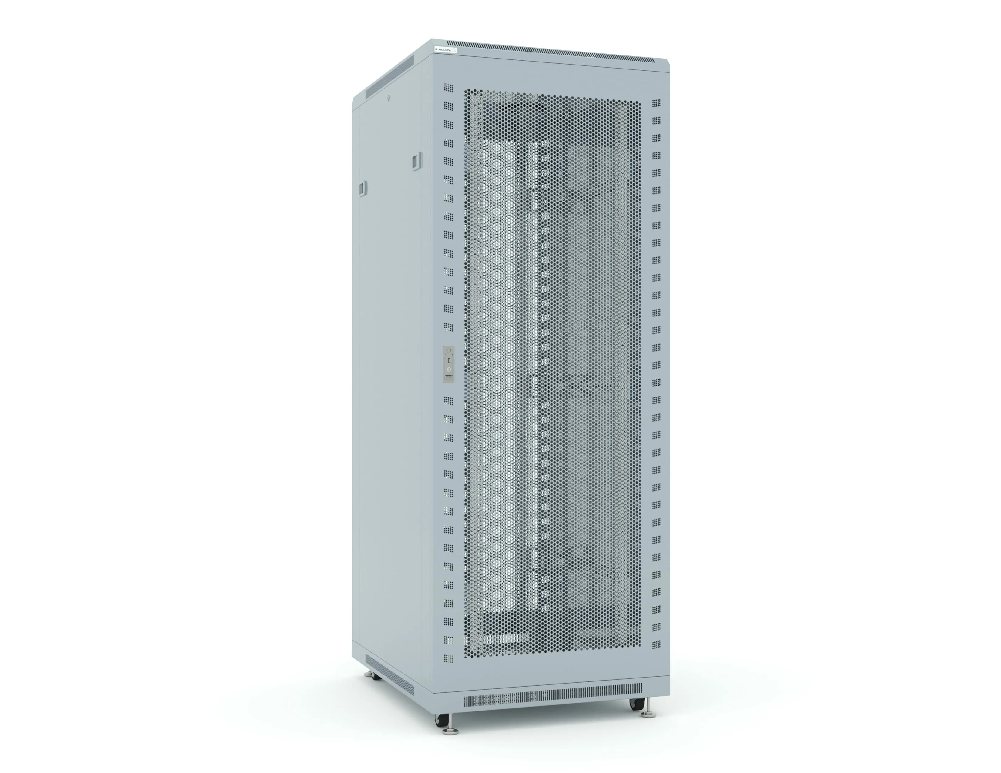 RUSRACK 42U 800х1000, перф. дверь RUSRACK 42U 800х1000, перф. дверь
