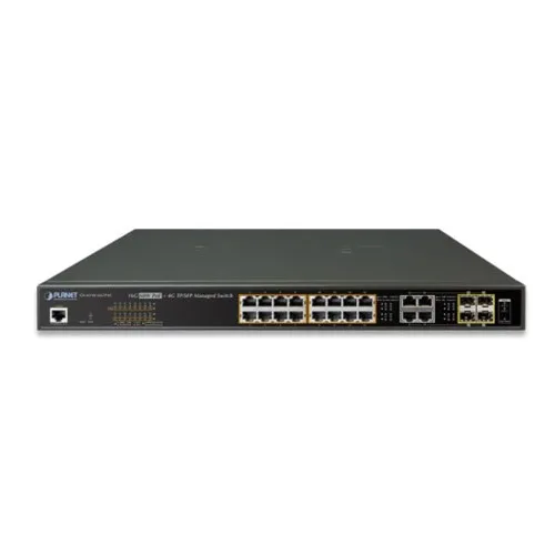 Коммутатор Planet GS-4210-16UP4C (1000 Base-TX (1000 мбит/с), 4 SFP порта) Коммутатор Planet GS-4210-16UP4C (1000 Base-TX (1000 мбит/с), 4 SFP порта)