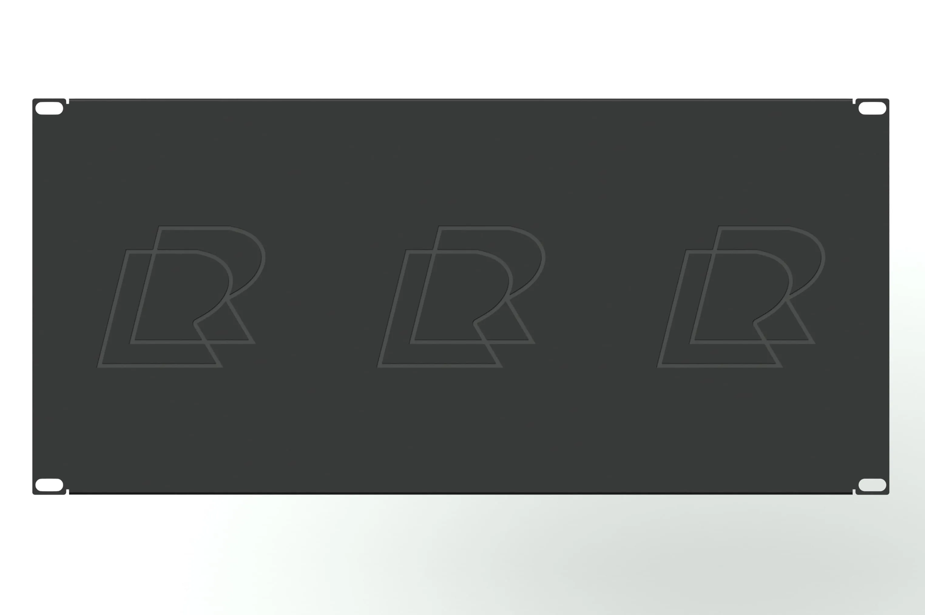 Заглушка 19" 5U, черная RUSRACK