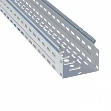 Лоток перф. 100х400х3000-1,0мм (12 м) EKF