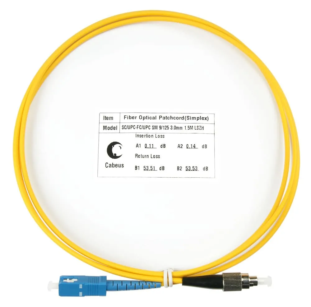 Cabeus FOP(s)-9-SC-FC-1,5m Cabeus FOP(s)-9-SC-FC-1,5m