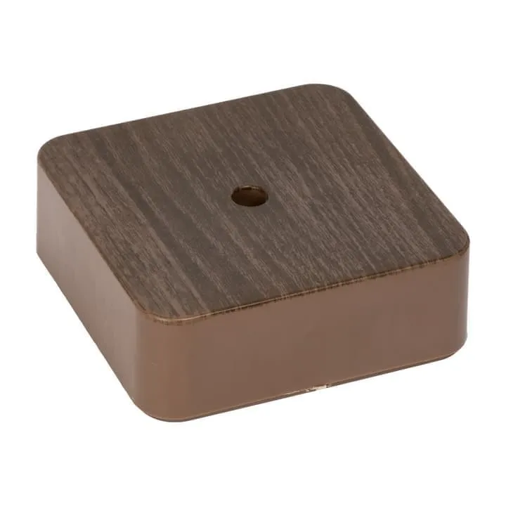 Коробка разветвительная KMP-030-030 (75х75х26) тёмн. дер. EKF PROxima Коробка разветвительная KMP-030-030 (75х75х26) тёмн. дер. EKF PROxima