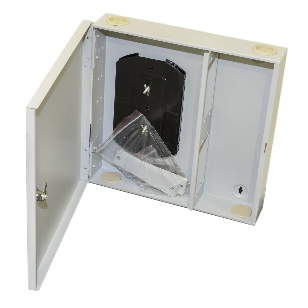 Hyperline FO-WBX-4xSLT-W140H42-32UN-GY