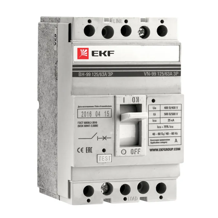 ВН-99 160/160А 3P EKF