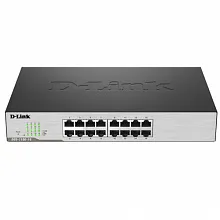 Коммутатор D-link DGS-1100-16/B2A (1000 Base-TX (1000 мбит/с), Без SFP портов)