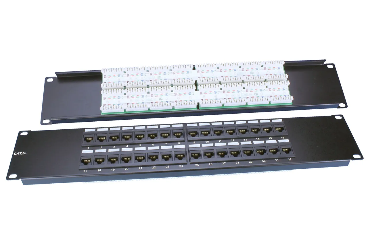 Hyperline PP3-19-32-8P8C-C5E-110D