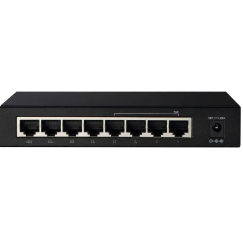 Коммутатор TOTOLINK SW804P (100 Base-TX (100 мбит/с), Без SFP портов) Коммутатор TOTOLINK SW804P (100 Base-TX (100 мбит/с), Без SFP портов)
