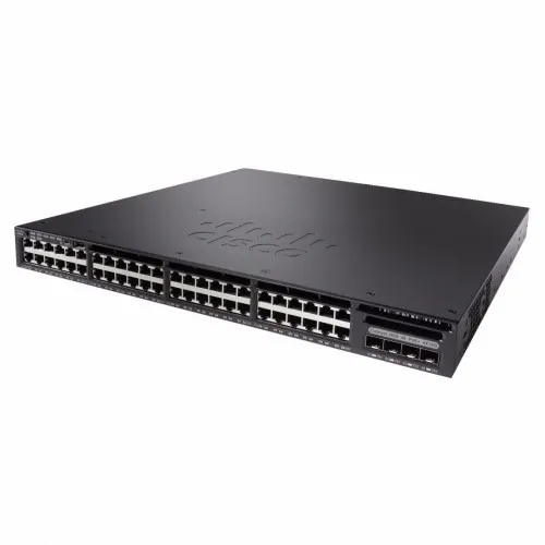 Коммутатор Cisco Catalyst 3650 PQ-S WS-C3650-48PQ-S (1000 Base-TX (1000 мбит/с), 4 SFP порта)