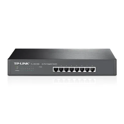Коммутатор TP-Link TL-SG1008PE(UN) (1000 Base-TX (1000 мбит/с), Без SFP портов) Коммутатор TP-Link TL-SG1008PE(UN) (1000 Base-TX (1000 мбит/с), Без SFP портов)
