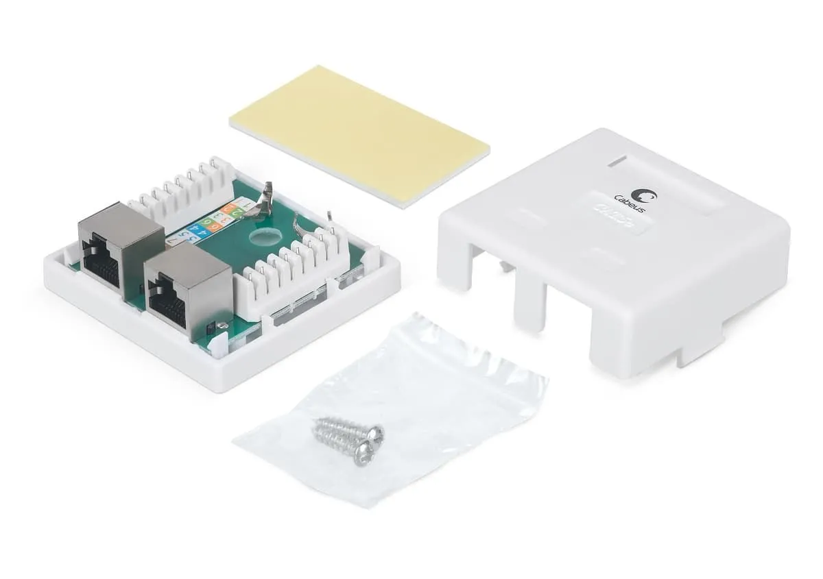 Cabeus WS-8P8C-Cat.5e-SH-2