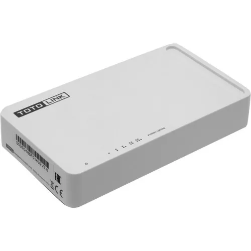 Коммутатор TOTOLINK S505G (1000 Base-TX (1000 мбит/с), Без SFP портов) Коммутатор TOTOLINK S505G (1000 Base-TX (1000 мбит/с), Без SFP портов)