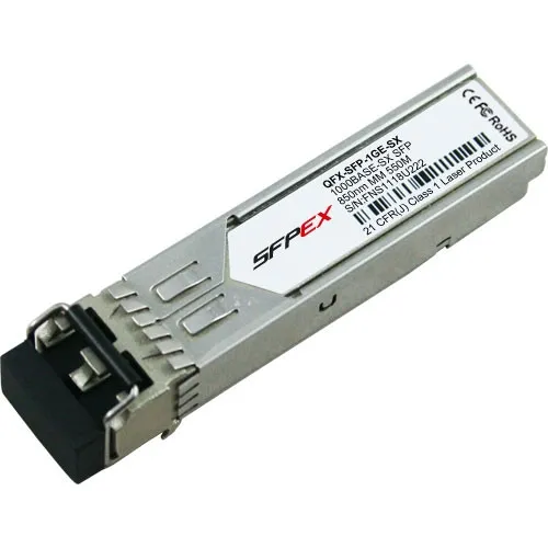 Модуль Juniper QFX-SFP-1GE-SX (SFP модуль) Модуль Juniper QFX-SFP-1GE-SX (SFP модуль)