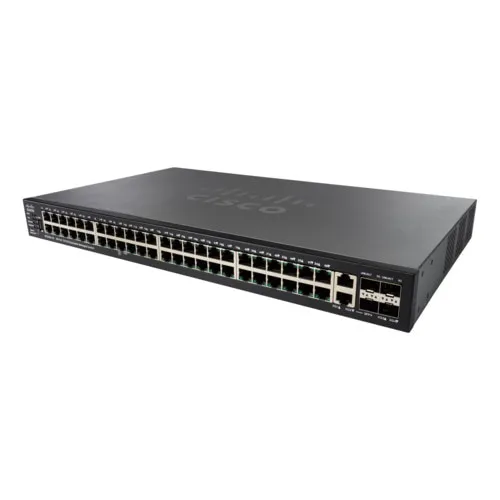 Коммутатор Cisco SF550X-48P-K9 SF550X-48P-K9-EU (100 Base-TX (100 мбит/с), 4 SFP порта) Коммутатор Cisco SF550X-48P-K9 SF550X-48P-K9-EU (100 Base-TX (100 мбит/с), 4 SFP порта)