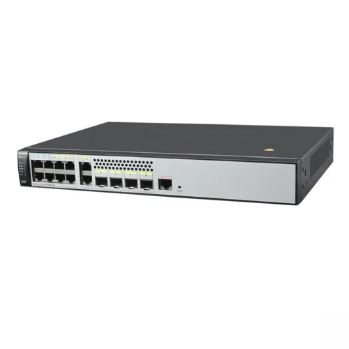 Коммутатор Huawei S2720-12TP-PWR-EI 98010734 (100 Base-TX (100 мбит/с), 2 SFP порта)
