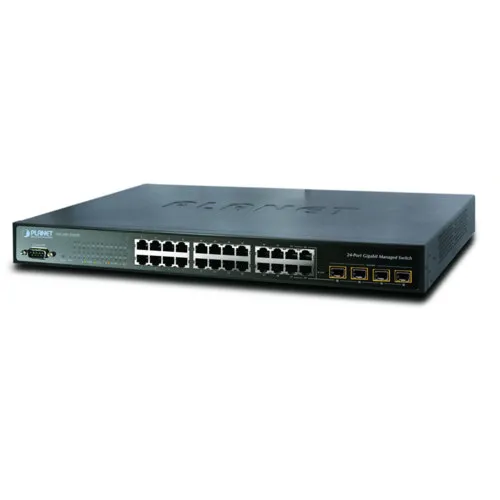 Коммутатор Planet SGSW-24040 (1000 Base-TX (1000 мбит/с), 4 SFP порта) Коммутатор Planet SGSW-24040 (1000 Base-TX (1000 мбит/с), 4 SFP порта)