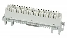 Плинт соединительный Cabeus CM-10P-P 19" на 10 пар, для крепления на штанге, маркировка 0-9