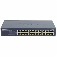 Коммутатор NETGEAR JGS524PE-100EUS (1000 Base-TX (1000 мбит/с), Без SFP портов)