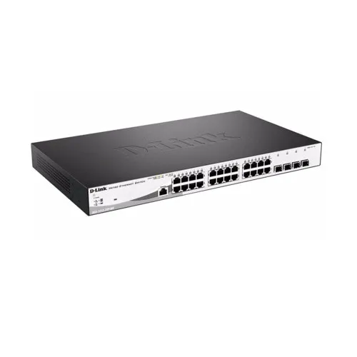 Коммутатор D-link DGS-1210-28P/ME/A1A (1000 Base-TX (1000 мбит/с), Без SFP портов)