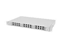 Оптический кросс (бокс) 19" выдвижной, 1U, до 24 портов