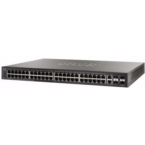 Коммутатор Cisco SF500-48P-K9-G5 (100 Base-TX (100 мбит/с)) Коммутатор Cisco SF500-48P-K9-G5 (100 Base-TX (100 мбит/с))
