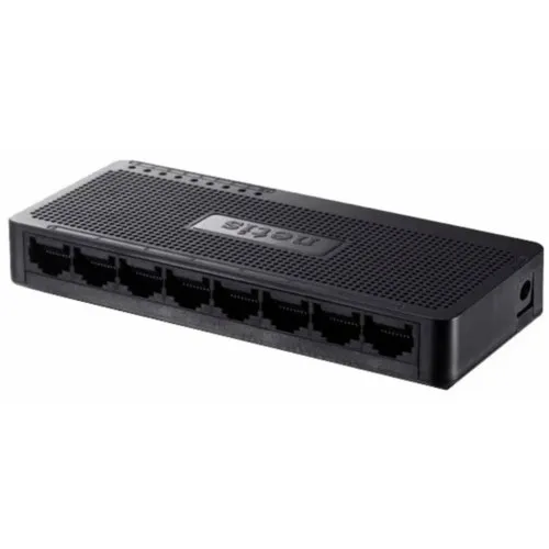 Коммутатор Netis ST3108S (100 Base-TX (100 мбит/с), Без SFP портов)