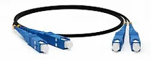 Hyperline FC-D2-9-SC/UR-SC/UR-H-10M-LSZH-BK