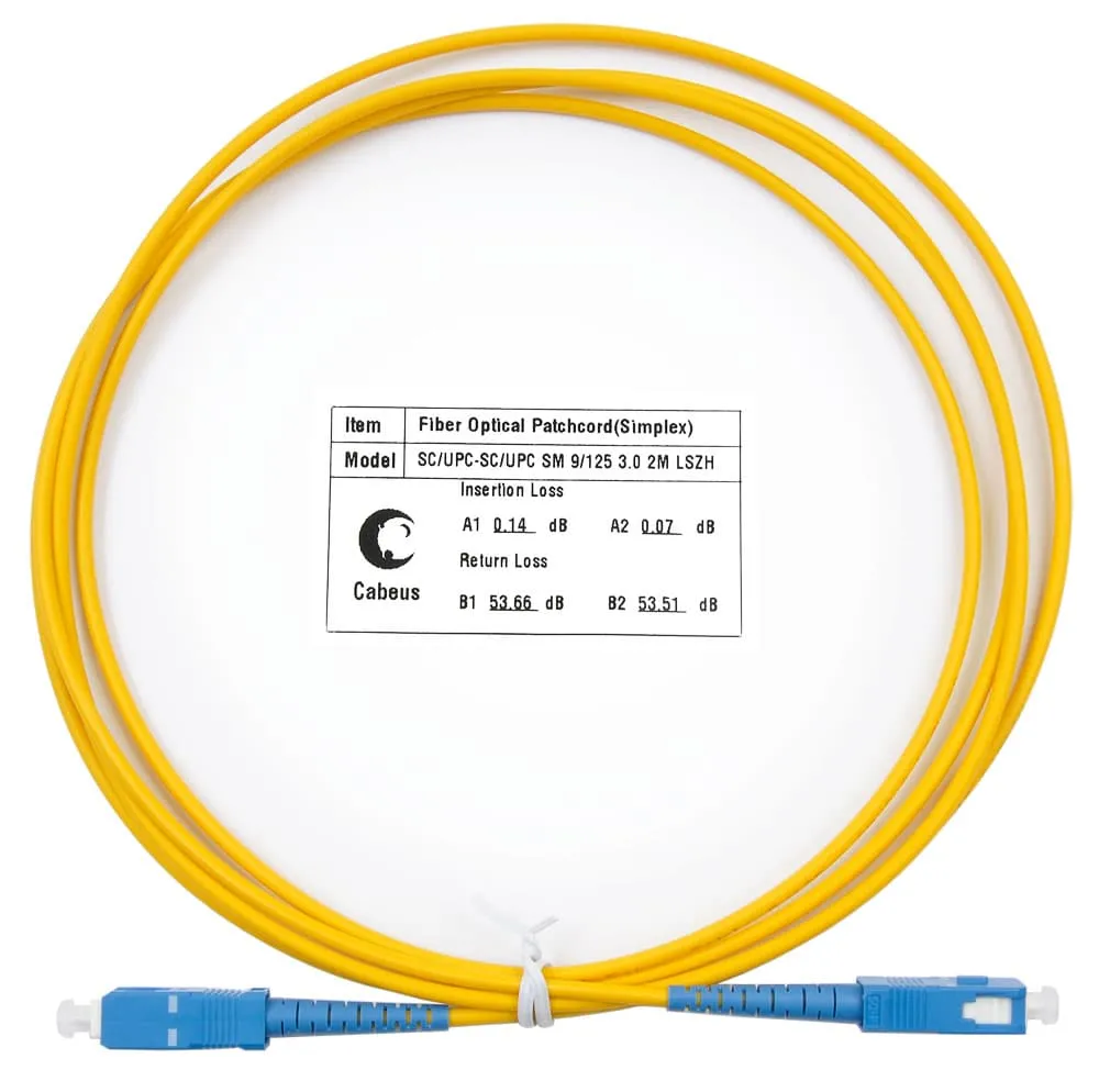 Cabeus FOP(s)-9-SC-SC-2m Cabeus FOP(s)-9-SC-SC-2m