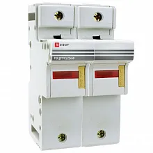 Предохранитель-разъединитель для ПВЦ 22x58 2P (с индик.) EKF