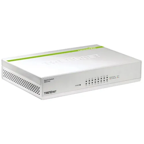 Коммутатор TrendNet TEG-S16D (1000 Base-TX (1000 мбит/с), Без SFP портов) Коммутатор TrendNet TEG-S16D (1000 Base-TX (1000 мбит/с), Без SFP портов)