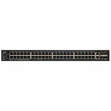 Коммутатор Cisco SF550X-48P-K9 SF550X-48P-K9-EU (100 Base-TX (100 мбит/с), 4 SFP порта)