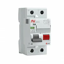 DV 2P  25А/100мА (G) EKF AVERES