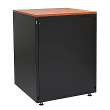 Шкаф телекоммуникационный напольный ZPAS WZ-3987-01-03-161-BBL 19" 15U 600x600x737мм
