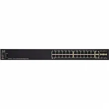 Коммутатор Cisco SF550X-24MP SF550X-24MP-K9-EU (1000 Base-TX (1000 мбит/с), 4 SFP порта)