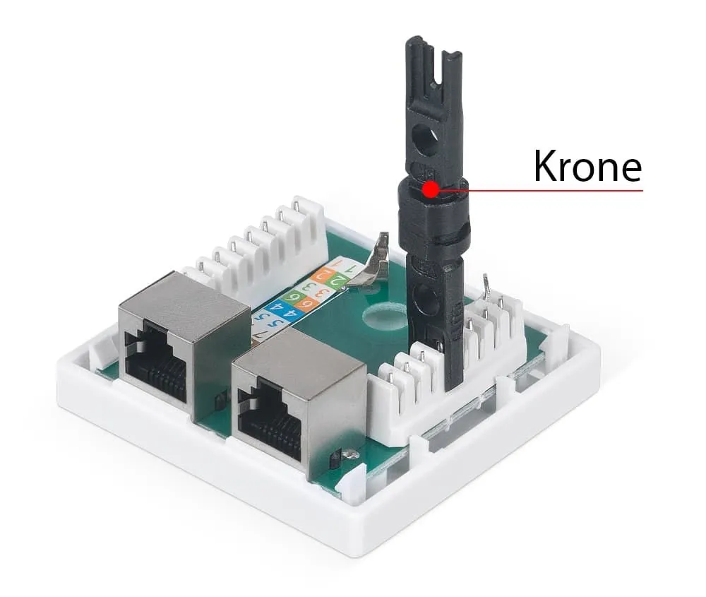 Cabeus WS-8P8C-Cat.5e-SH-2