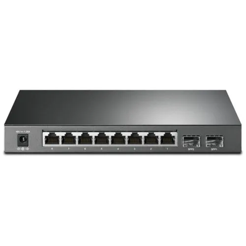 Коммутатор TP-Link T1500G-10PS(UN) (1000 Base-TX (1000 мбит/с), 2 SFP порта) Коммутатор TP-Link T1500G-10PS(UN) (1000 Base-TX (1000 мбит/с), 2 SFP порта)
